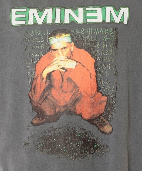 Insonnia PROJECTS（インソニアプロジェクト）の「Insonnia Projects （インソニア プロジェクツ) EMINEM T/エミネム Tシャツ（Tシャツ/カットソー・メンズ・ブラック・1/2/3）」の7枚目の写真