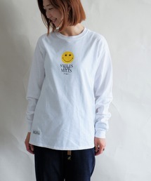 MANASTASH | MANASTASH/マナスタッシュ　W's LEAF SMILE L/S TEE　ウィメンズ　リーフスマイル　ロンＴ(Tシャツ/カットソー)