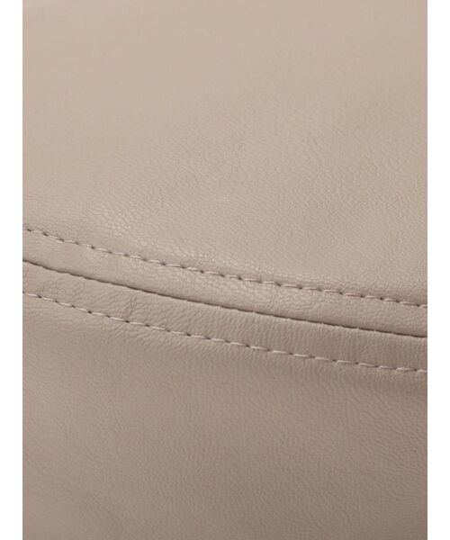 MERCURYDUO（マーキュリーデュオ）の「フェイクレザーベレー（ハンチング/ベレー帽・レディース・ベージュ/ブラウン・FREE）」の6枚目の写真