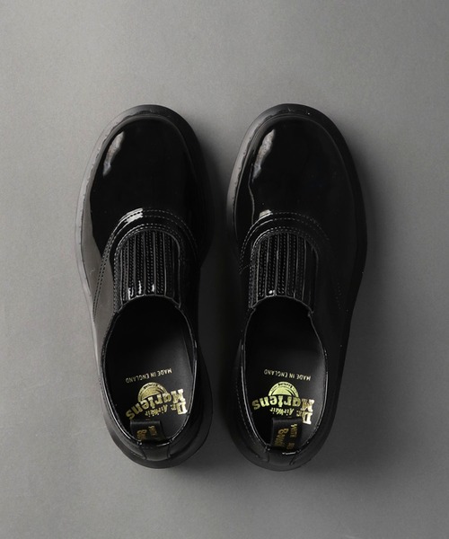 Dr. Martens(ドクターマーチン)の「【 Dr.Martens / ドクターマーチン 】 1461 SO PATENT LAMPER SLIP ON / 1461 パテント ランパー スリップ オン シューズ(スリッポン・レディース・ブラック・4/6/5)」の4枚目の写真
