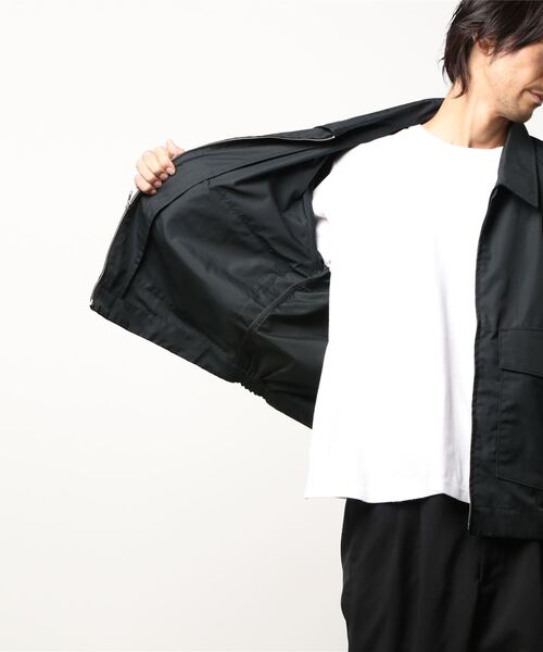 Lee(リー)の「HERITAGE LITE ブルゾン(テーラードジャケット・メンズ・ブラック/ベージュ/マスタード・SMALL/MEDIUM/LARGE/X-LARGE)」の6枚目の写真