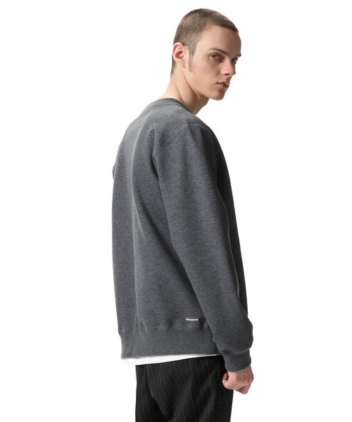 uniform experiment(ユニフォームエクスペリメント)の「AUTHENTIC CREWNECK SWEAT(スウェット・メンズ・チャコールグレー/ブラック・4/3/1/2)」の12枚目の写真