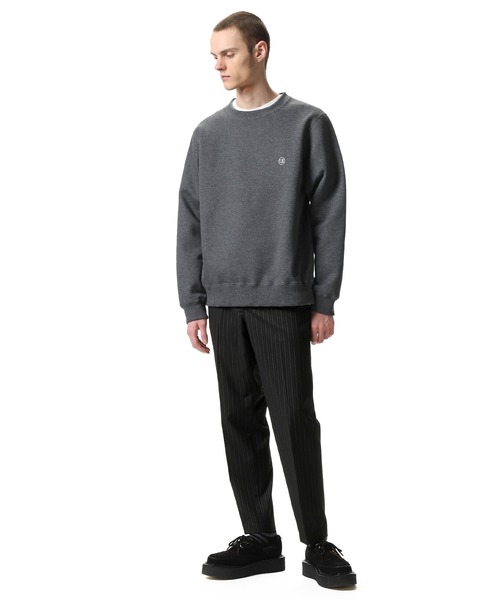 uniform experiment(ユニフォームエクスペリメント)の「AUTHENTIC CREWNECK SWEAT(スウェット・メンズ・チャコールグレー/ブラック・4/3/1/2)」の18枚目の写真