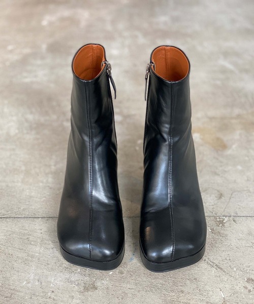 chuclla(チュクラ)の「【chuclla】【2021/AW】Round block-toe boots chs21a001(ブーツ・レディース・ブラック・40/36/39/38/37)」の14枚目の写真