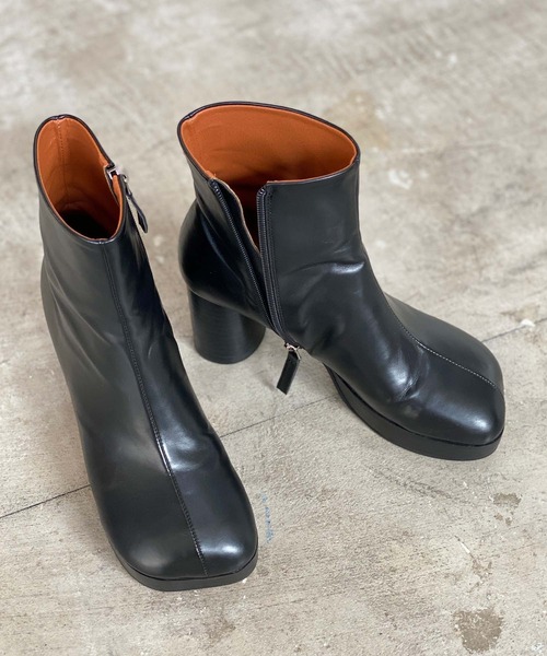 chuclla(チュクラ)の「【chuclla】【2021/AW】Round block-toe boots chs21a001(ブーツ・レディース・ブラック・40/36/39/38/37)」の15枚目の写真