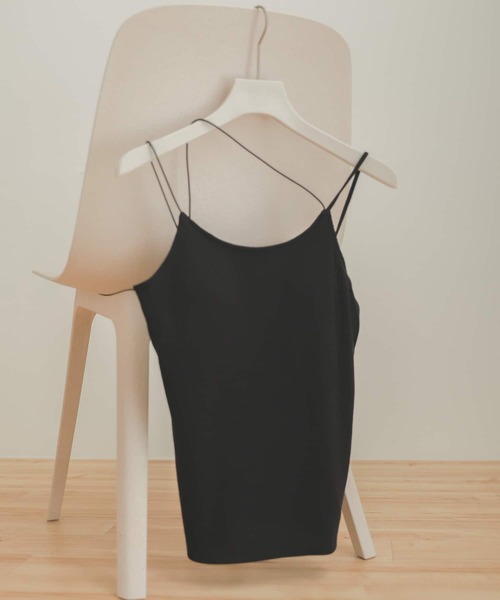 SENSE OF PLACE by URBAN RESEARCH（センスオブプレイスバイアーバンリサーチ）の「アシメキャミソール（キャミソール・レディース・ライトベージュ/ブラウン/ブラック・ONE）」の2枚目の写真