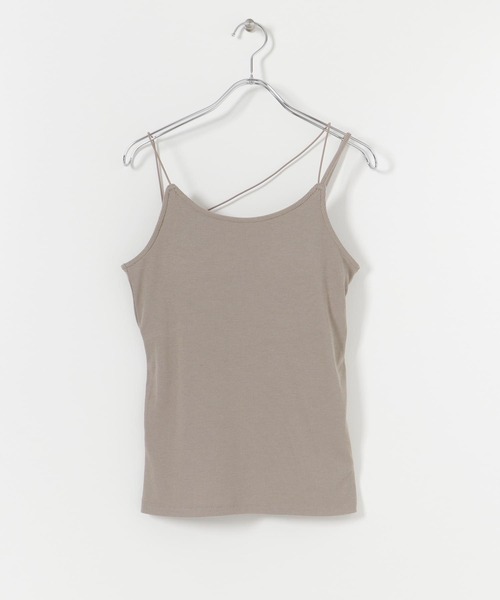 SENSE OF PLACE by URBAN RESEARCH（センスオブプレイスバイアーバンリサーチ）の「アシメキャミソール（キャミソール・レディース・ライトベージュ/ブラウン/ブラック・ONE）」の8枚目の写真