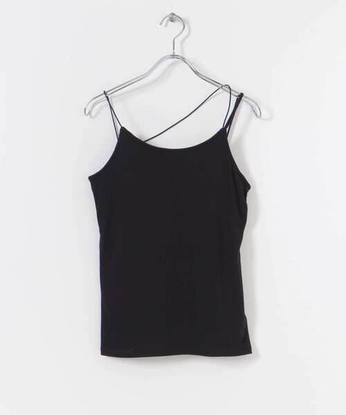 SENSE OF PLACE by URBAN RESEARCH（センスオブプレイスバイアーバンリサーチ）の「アシメキャミソール（キャミソール・レディース・ライトベージュ/ブラウン/ブラック・ONE）」の9枚目の写真