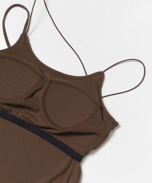 SENSE OF PLACE by URBAN RESEARCH（センスオブプレイスバイアーバンリサーチ）の「アシメキャミソール（キャミソール・レディース・ライトベージュ/ブラウン/ブラック・ONE）」の15枚目の写真