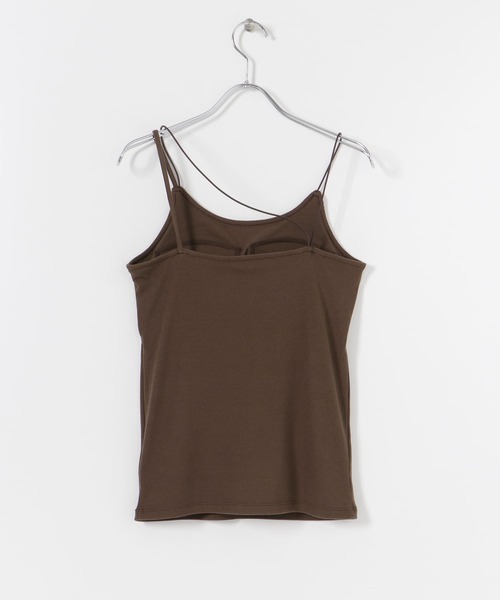 SENSE OF PLACE by URBAN RESEARCH（センスオブプレイスバイアーバンリサーチ）の「アシメキャミソール（キャミソール・レディース・ライトベージュ/ブラウン/ブラック・ONE）」の17枚目の写真