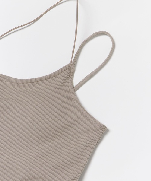 SENSE OF PLACE by URBAN RESEARCH（センスオブプレイスバイアーバンリサーチ）の「アシメキャミソール（キャミソール・レディース・ライトベージュ/ブラウン/ブラック・ONE）」の19枚目の写真