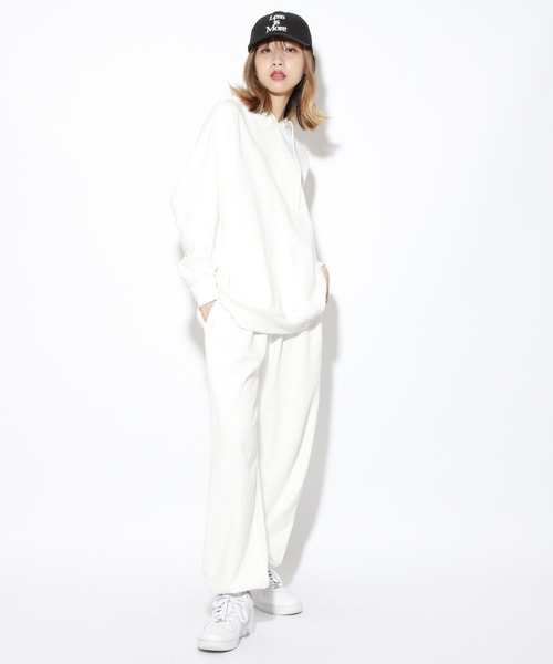 PBLIM(ページボーイリム)の「【PAGEBOYLIM】スウェットパンツ(スウェットパンツ・レディース・ブラック/オフホワイト・FREE)」の12枚目の写真