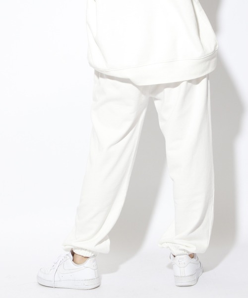 PBLIM(ページボーイリム)の「【PAGEBOYLIM】スウェットパンツ(スウェットパンツ・レディース・ブラック/オフホワイト・FREE)」の3枚目の写真