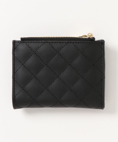 STYLEBLOCK（スタイルブロック）の「キルティング二つ折りミニ財布（財布・レディース・グレー/イエロー/ブラック/ピンク/ネイビー/ブラウン・FREE）」の10枚目の写真