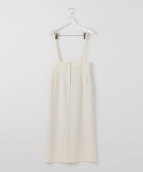 EMMEL REFINES（エメルリファインズ）の「＜EMMEL REFINES（エメル リファインズ）＞EM ストラップ付き ハイウエスト スカート（スカート・レディース・ブラック/オフホワイト・XS/S/M）」の3枚目の写真