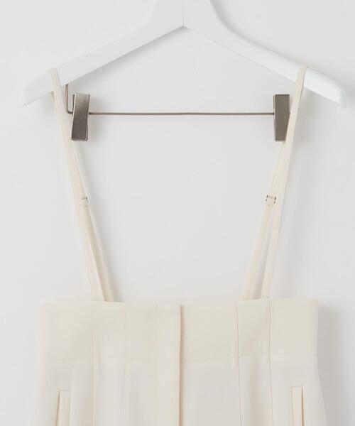 EMMEL REFINES（エメルリファインズ）の「＜EMMEL REFINES（エメル リファインズ）＞EM ストラップ付き ハイウエスト スカート（スカート・レディース・ブラック/オフホワイト・XS/S/M）」の6枚目の写真