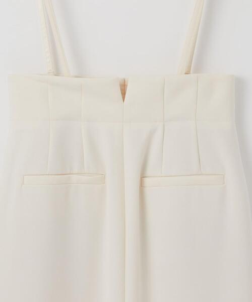 EMMEL REFINES（エメルリファインズ）の「＜EMMEL REFINES（エメル リファインズ）＞EM ストラップ付き ハイウエスト スカート（スカート・レディース・ブラック/オフホワイト・XS/S/M）」の8枚目の写真