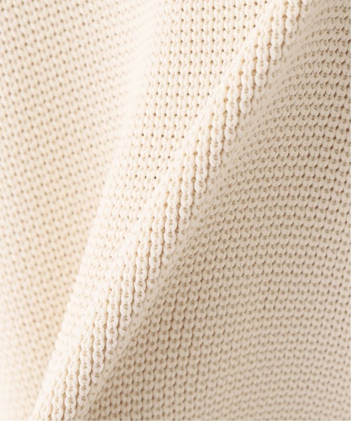 JOURNAL STANDARD relume(ジャーナルスタンダード レリューム)の「【ニット+カットソーの2点SET】RE/PO オーバーサイズワッフルニット(ニット/セーター・メンズ・ホワイト/イエロー/カーキ/ピンク/グレー/ブラウン/ベージュ/ブラック・M/L)」の11枚目の写真