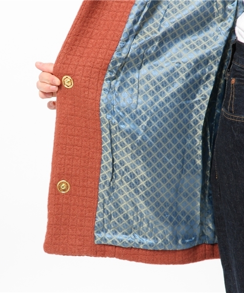 mystic（ミスティック）の「ムジツイードコクーンコート（その他アウター・レディース・ブラック/ベージュ/レンガ・ﾌﾘ-）」の15枚目の写真