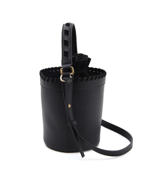 COOCO（クーコ）の「かがりデザインフェイクレザー２ＷＡＹショルダーバッグ（ショルダーバッグ・レディース・ブラック/ベージュ/グリーン・9）」の20枚目の写真