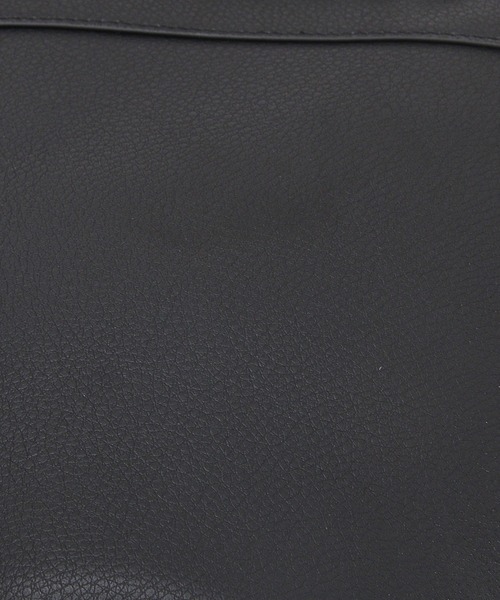 COOCO（クーコ）の「かがりデザインフェイクレザー２ＷＡＹショルダーバッグ（ショルダーバッグ・レディース・ブラック/ベージュ/グリーン・9）」の9枚目の写真