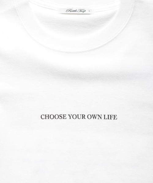 RATTLE TRAP（ラトルトラップ）の「グラフィックバックプリントロンT（Tシャツ/カットソー・メンズ・ホワイト/ブラック・S/M/L）」の11枚目の写真