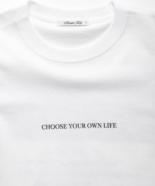 RATTLE TRAP（ラトルトラップ）の「グラフィックバックプリントロンT（Tシャツ/カットソー・メンズ・ホワイト/ブラック・S/M/L）」の9枚目の写真