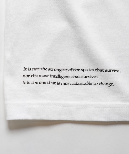 RATTLE TRAP（ラトルトラップ）の「グラフィックバックプリントロンT（Tシャツ/カットソー・メンズ・ホワイト/ブラック・S/M/L）」の6枚目の写真