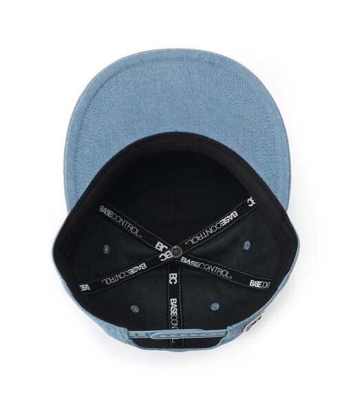 BASECONTROL（ベースコントロール）の「◆KIDS Bワッペン デニムベースボールキャップ（キャップ・キッズ・ブルー/ダークネイビー・99）」の4枚目の写真