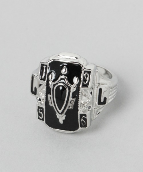 JEANASIS（ジーナシス）の「カレッジリング/959796（リング・レディース・シルバー/ゴールド・FREE）」の2枚目の写真