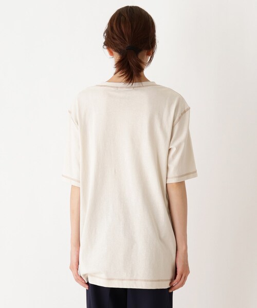 SHOO・LA・RUE（シューラルー）の「◆OE天竺スリットプルオーバー（Tシャツ/カットソー・レディース・オフホワイト/ダークブラウン/グレー系その他3/ブラック/ピンク系/ベージュ系2・02/03/04）」の11枚目の写真