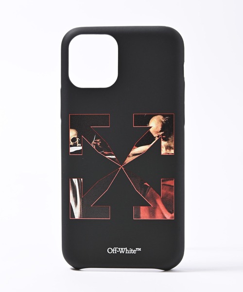 off white（オフホワイト）の「OFF WHITE (オフ ホワイト) CARAVAGGIO IPHONE 11 PRO COVER スマホケース（スマホケース/カバー・メンズ・ブラック・FREE）」の7枚目の写真