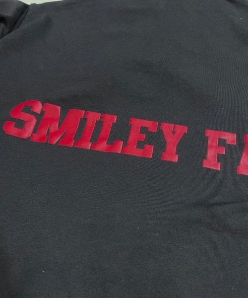 JACKROSE（ジャックローズ）の「SMILEYFACE&JE/スマイリーフェイス パーカー（パーカー・メンズ・グレー/ブラック・M/L）」の6枚目の写真