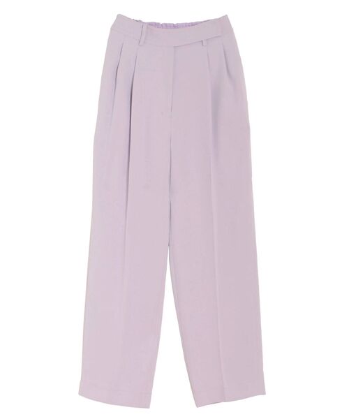 ELENDEEK（エレンディーク）の「ストレートワイドパンツ（その他パンツ・レディース・ブラック/オフホワイト/グリーン/マスタード/ラベンダー・01/02）」の5枚目の写真