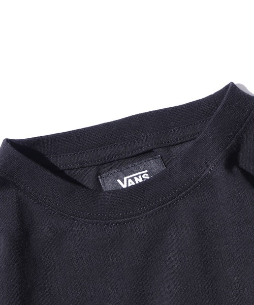VANS(バンズ)の「VANS/ヴァンズ K VANS RECTANGLELOGO L/S Tee ロングスリーブTシャツ ビッグシルエット フロント バックプリント(Tシャツ/カットソー・キッズ・ブラック/ベージュ/ホワイト・M/L)」の4枚目の写真