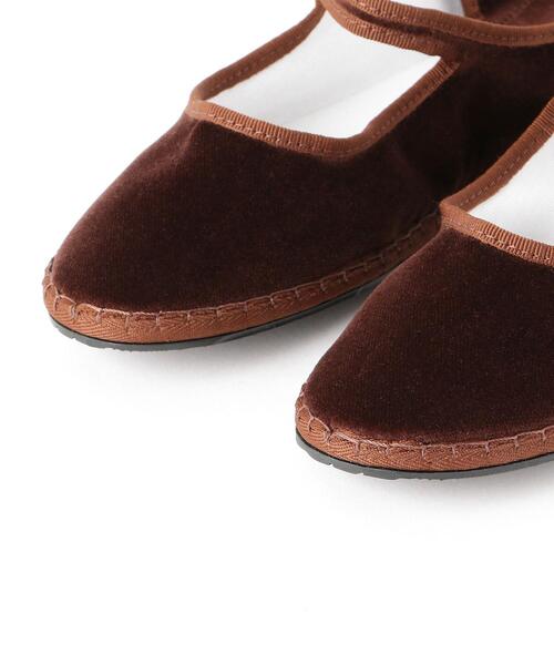 drogheria Crivellini（ドロゲリアクリベリーニ）の「＜DROGHERIA CRIVELLINI＞MARYJANE フラットシューズ ◆（その他シューズ・レディース・ダークブラウン/ライム・38/39/36/37）」の5枚目の写真