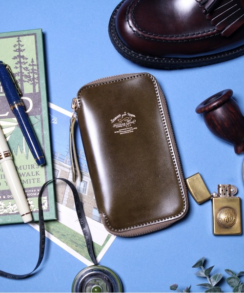 THE SUPERIOR LABOR（シュペリオールレイバー）の「cordovan zip pen