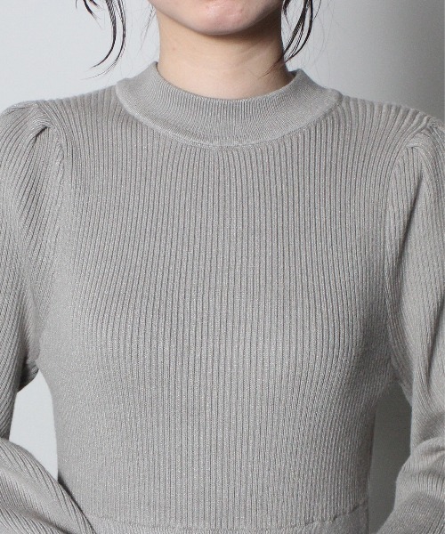 NOMAE(ノーマエ)の「【NOMAE】BACKリボンマーメイドニットワンピース(ワンピース・レディース・ホワイト/ブラック/ライトグリーン/ライトピンク・FREE)」の6枚目の写真