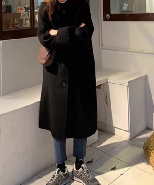 FREE STYLISTS（フリー スタイリスト）の「中綿トレンチコート（トレンチコート・レディース・ブラック/ボルドー・S/XL/L/M）」の16枚目の写真