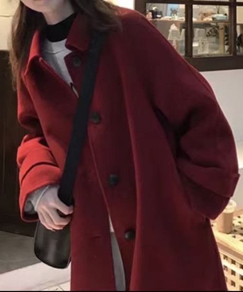 FREE STYLISTS（フリー スタイリスト）の「中綿トレンチコート（トレンチコート・レディース・ブラック/ボルドー・S/XL/L/M）」の17枚目の写真