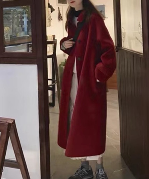 FREE STYLISTS（フリー スタイリスト）の「中綿トレンチコート（トレンチコート・レディース・ブラック/ボルドー・S/XL/L/M）」の14枚目の写真