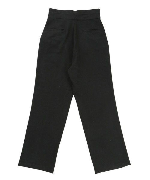 Espina（エスピナ）の「TRダブルバックルタックワイドパンツ（スラックス・メンズ・ブラック・MEDIUM/LARGE）」の8枚目の写真