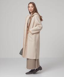 closet story | <closet story(クローゼットストーリー)>カットメルトン パイピング ロングコート(その他アウター)