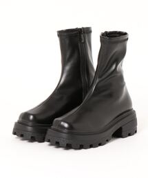 SUNNY ROOM | 【厚底】タンクソールストレッチブーツ　358(ブーツ)