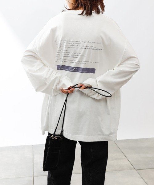 COLONY 2139（コロニートゥーワンスリーナイン）の「2139T (music)※ユニセックス対応（Tシャツ/カットソー・メンズ・ホワイト/ブラック/ホワイト系その他/ブラック系その他/ホワイト系その他2/ホワイト系その他3/ブラック系その他2/ブラック系その他3・MEDIUM/LARGE）」の3枚目の写真