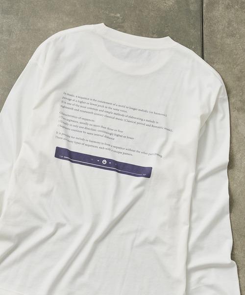 COLONY 2139（コロニートゥーワンスリーナイン）の「2139T (music)※ユニセックス対応（Tシャツ/カットソー・メンズ・ホワイト/ブラック/ホワイト系その他/ブラック系その他/ホワイト系その他2/ホワイト系その他3/ブラック系その他2/ブラック系その他3・MEDIUM/LARGE）」の10枚目の写真