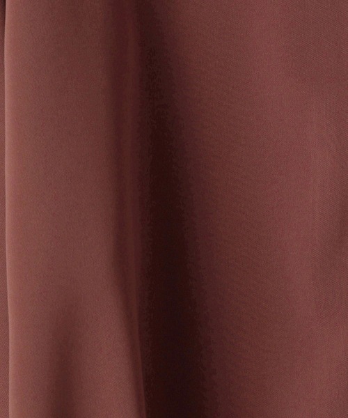 179/WG(イチナナキュウダブルジー)の「ビッグカラーエンブロイダリーブラウス(シャツ/ブラウス・レディース・グリーン/オフホワイト/ブラウン・MEDIUM)」の13枚目の写真