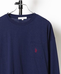 ∴WEGO/別注 U.S. POLOワンポイント刺繍BIGロンT