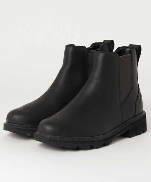 SOREL(ソレル)の「SOREL/ソレル チェルシー レノックス WP チェルシー サイドゴア ブーツ 防水 雨雪対応 NL3696(ブーツ・レディース・ブラウン/ブラック・24.0cm/25.0cm/23.0cm)」の2枚目の写真