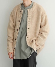 SENSE OF PLACE by URBAN RESEARCH | 『ユニセックス』ブークレクルーネックカーディガン(カーディガン/ボレロ)